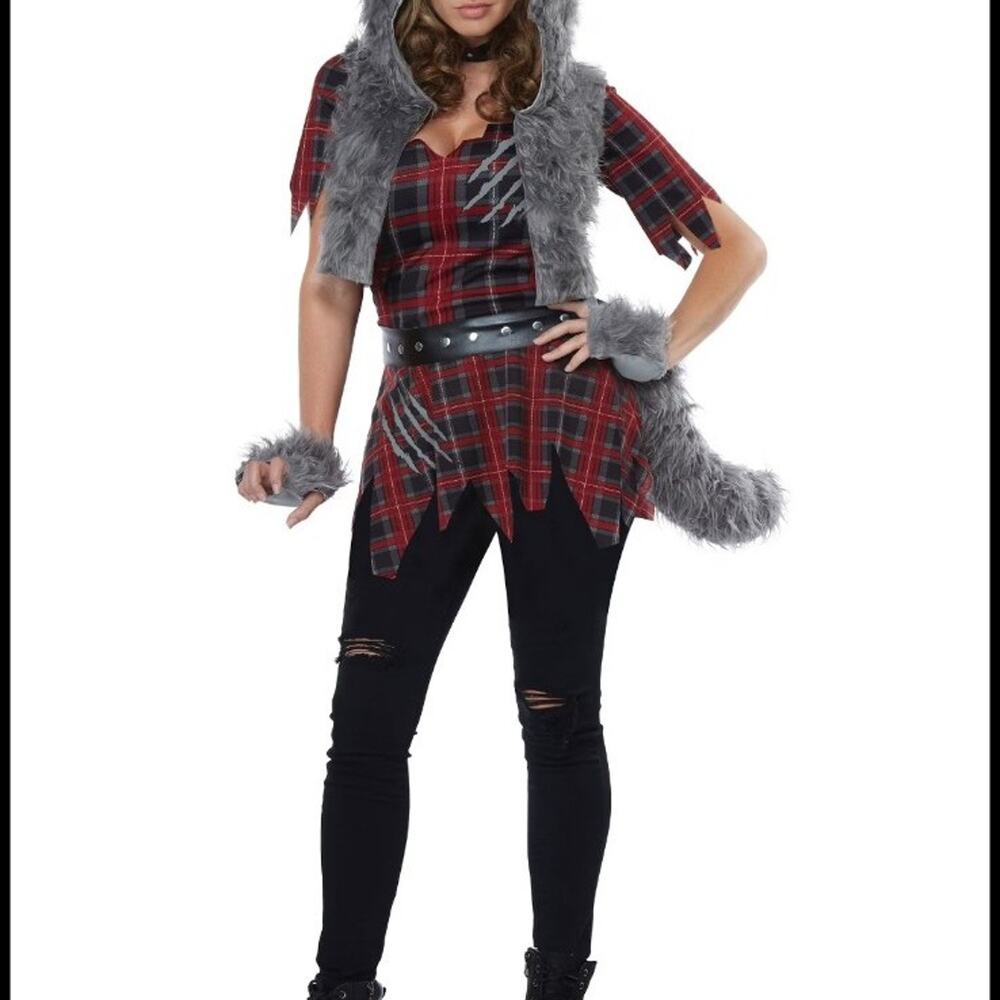 California Costumes Adult She-Wolf Halloween Costume Med 8-10